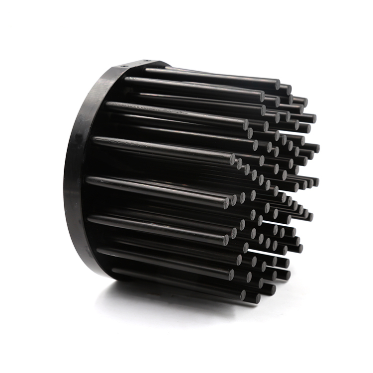 pin-fin-heat-sink-with-black-anodized