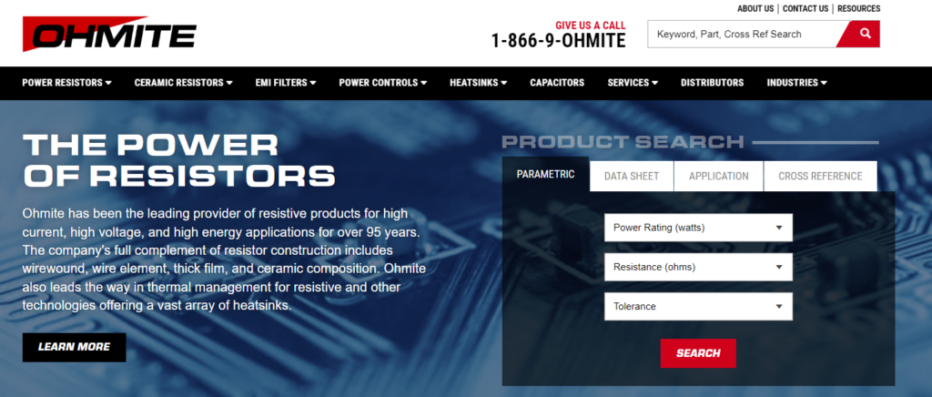 Ohmite-heat-sink-manufacturer